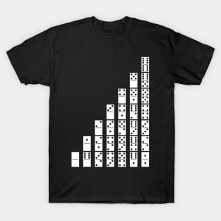 Domino Tiles (white) T-Shirt